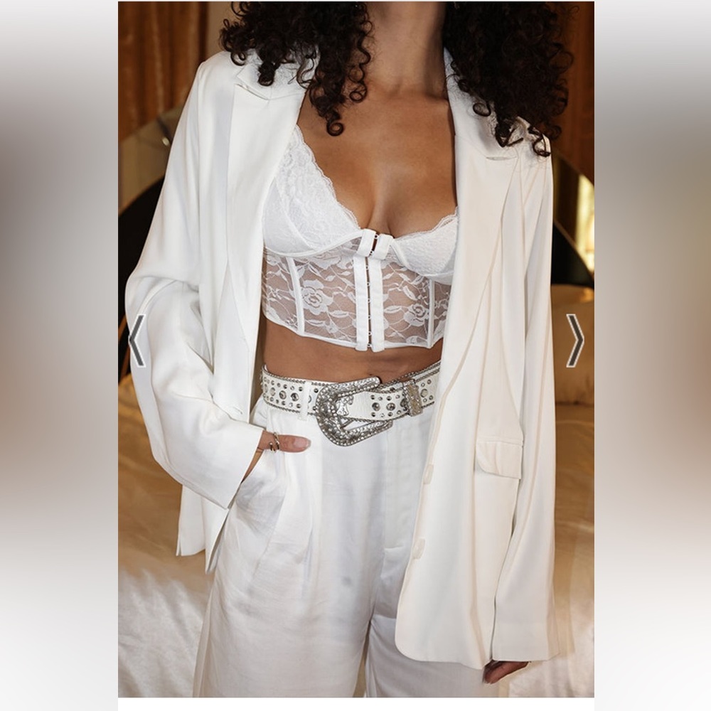 12th Tribe Ivory Blazer